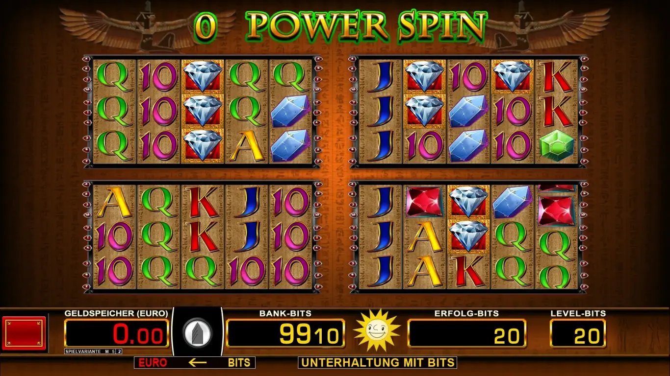 Lucky Pharaoh Power Spins – Bonusrunde aktiviert